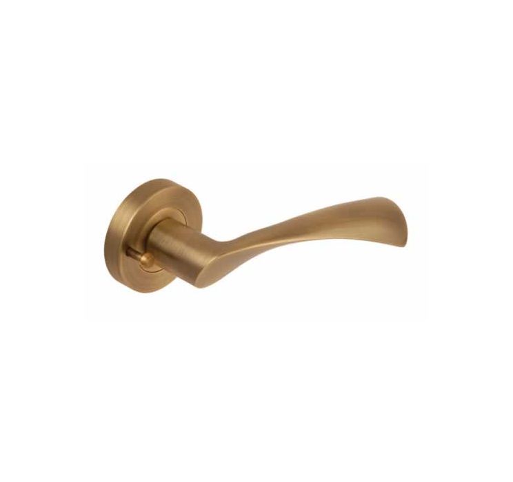 Mab Flex Lever On Round Rose - Screw Rose - Image 1
