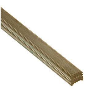 Cheshire Deck Hand Rail 38 x 75 x 1795mm PEFC - Image 1