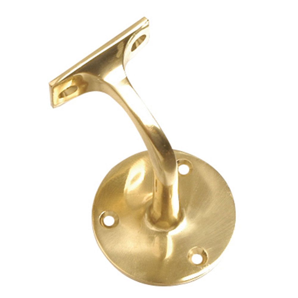 Brass 63mm Handrail Bracket PP - Image 1