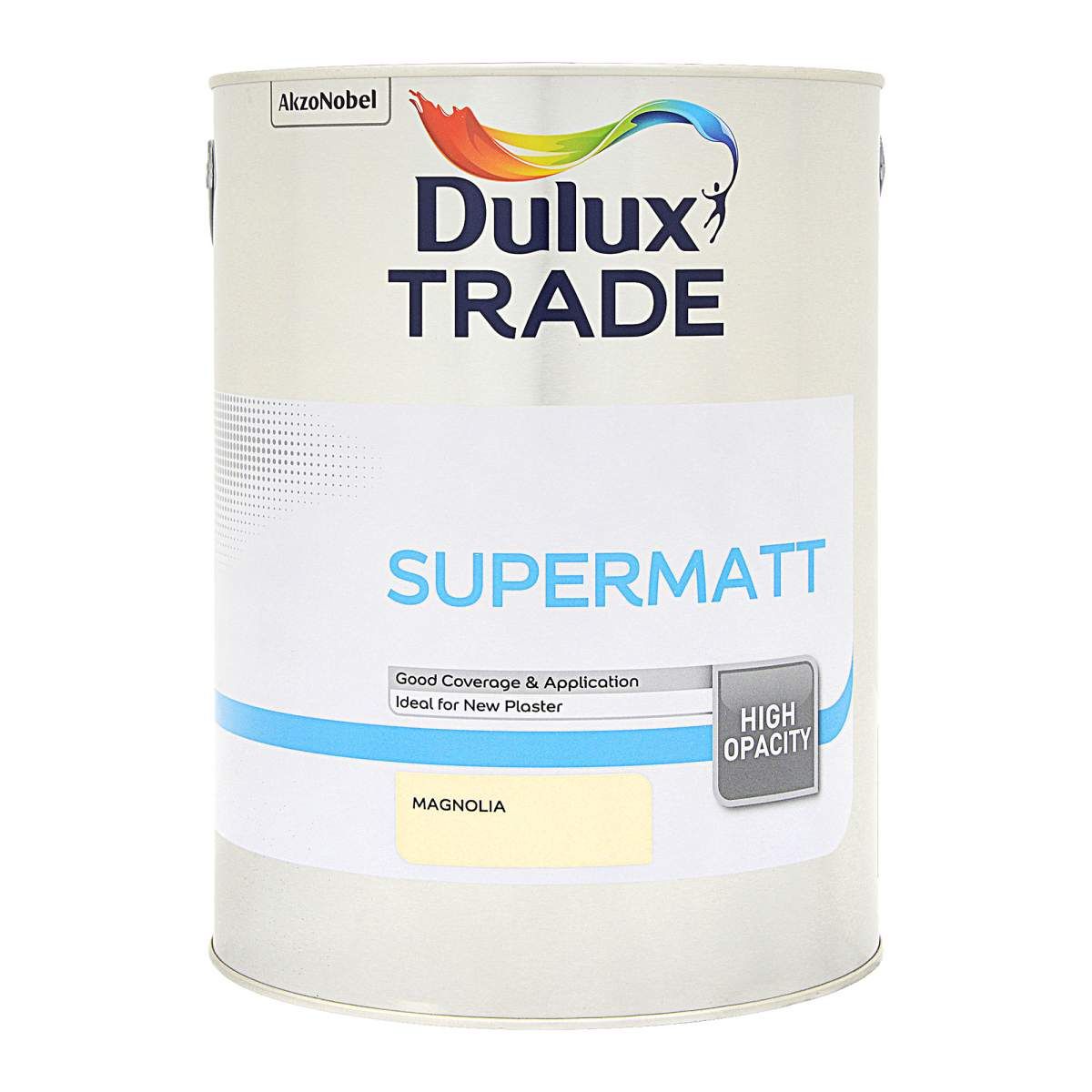 Dulux Trade Supermatt Magnolia 5L - Image 1