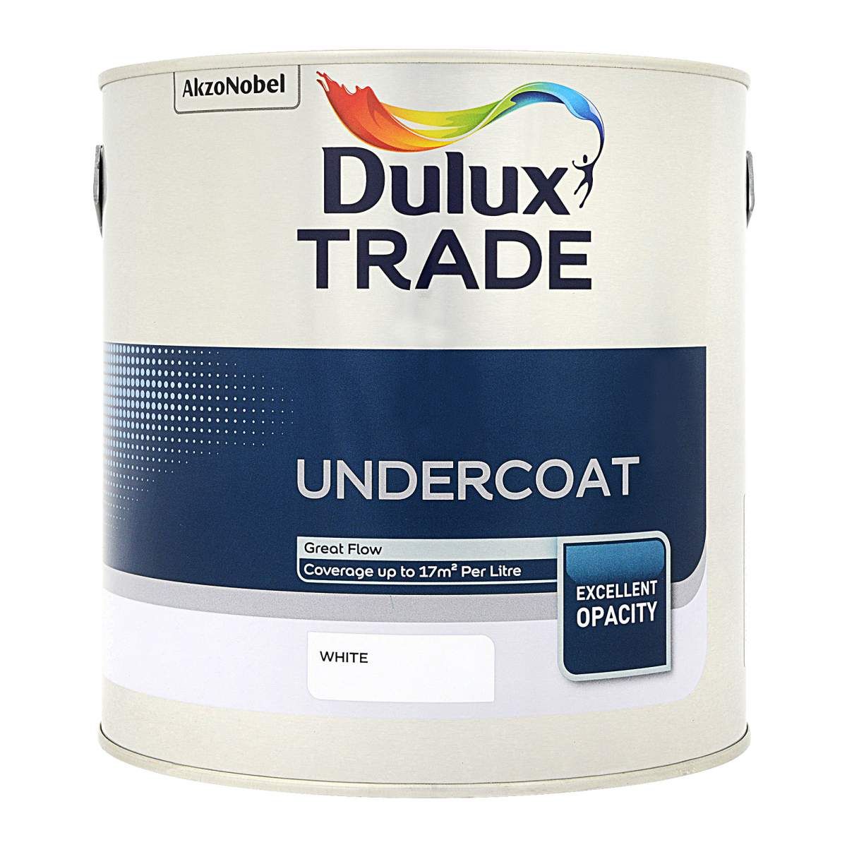 Dulux Trade Undercoat White 2.5L - Image 1
