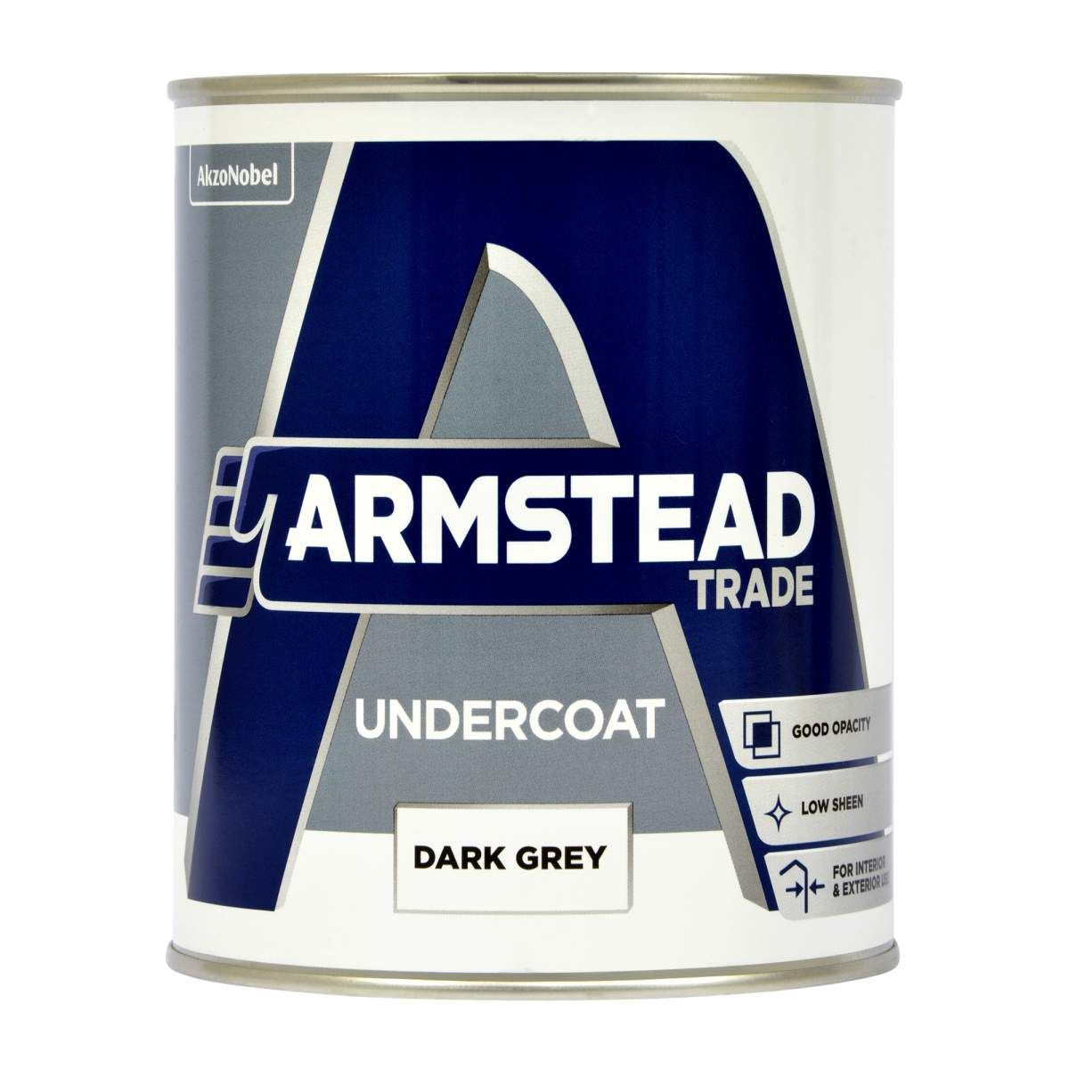 Armstead Trade Undercoat Dark Grey 1L - Image 1