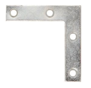 Corner Plates BZP 75mm (x6) - Dalepax - Image 1