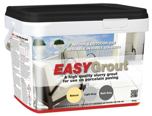 Azpects Easy Grout For Porcelain Paving - Natural 15Kg (Crema) - Image 1