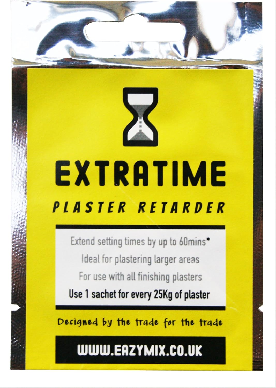Extratime Plaster Retarder - 1 sachet for every 25KG of plaster - Image 1