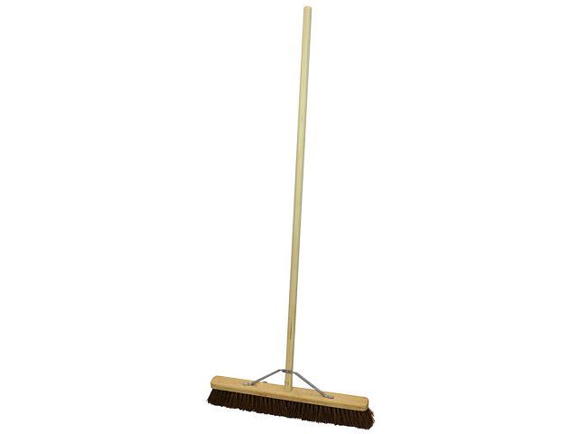Stiff Bassine Broom 24" + Handle & Stay (FAIBRBAS24H) - Image 1