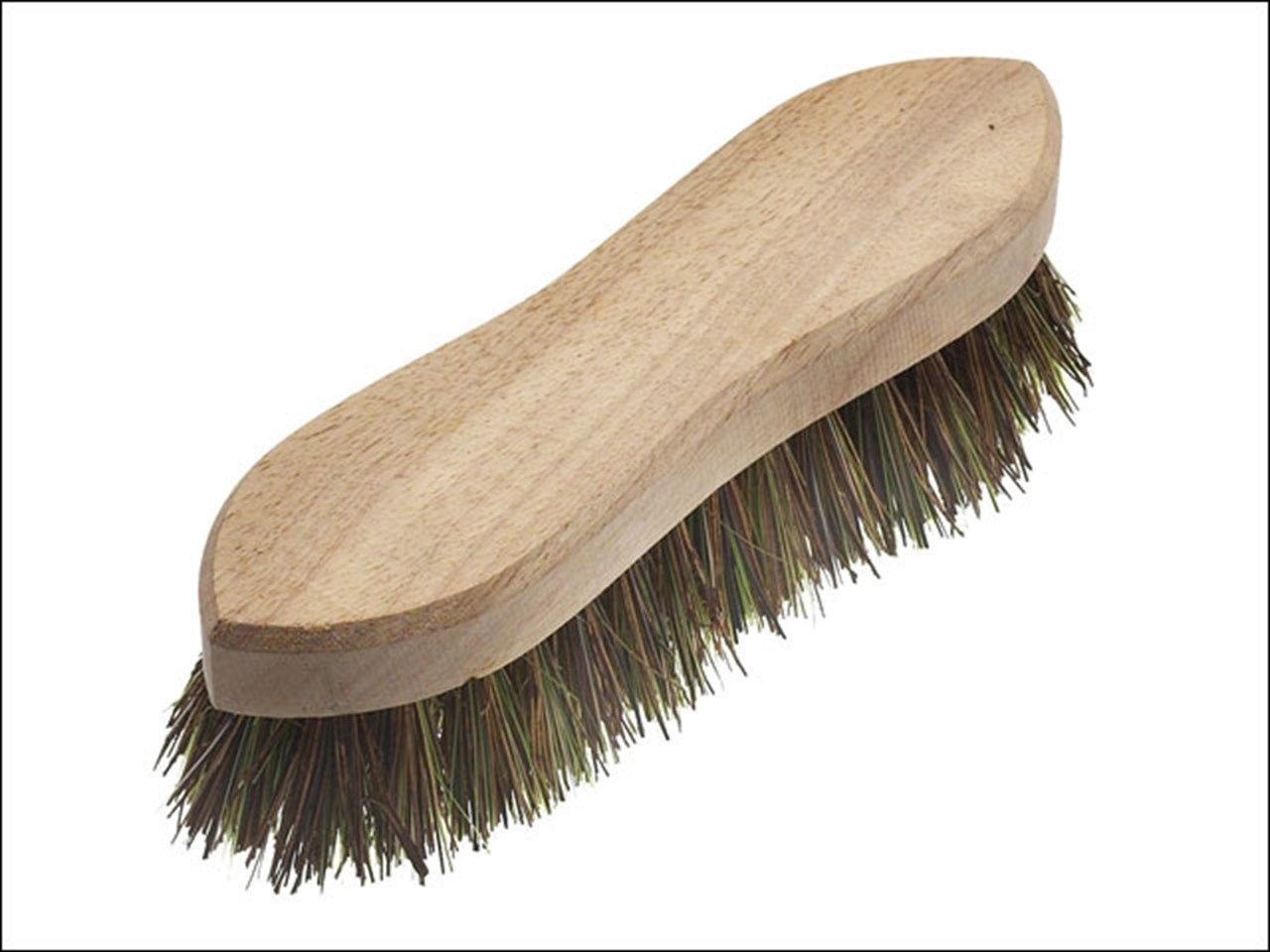 Hand Scrubbing Brush 8" Unvarnished (FAIBRHANDSCR) - Image 1