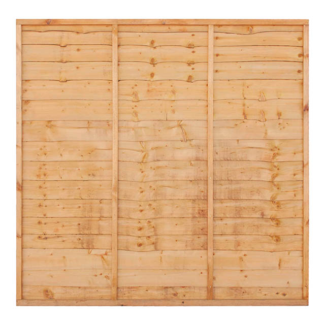 Grange Superior Lap 1.5m Pressure treated Golden Brown - Image 1