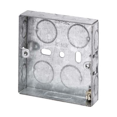 Steel Knockout Box - 1 Gang 25mm - Image 1