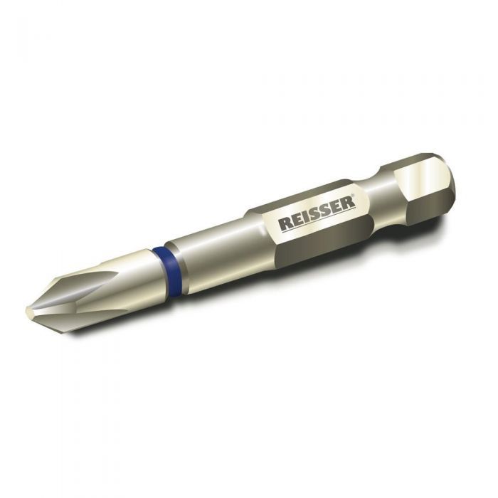 Reisser Torsion Impact Bit E6.3 - PZ2 X 50mm (Wallet 1) - Image 1