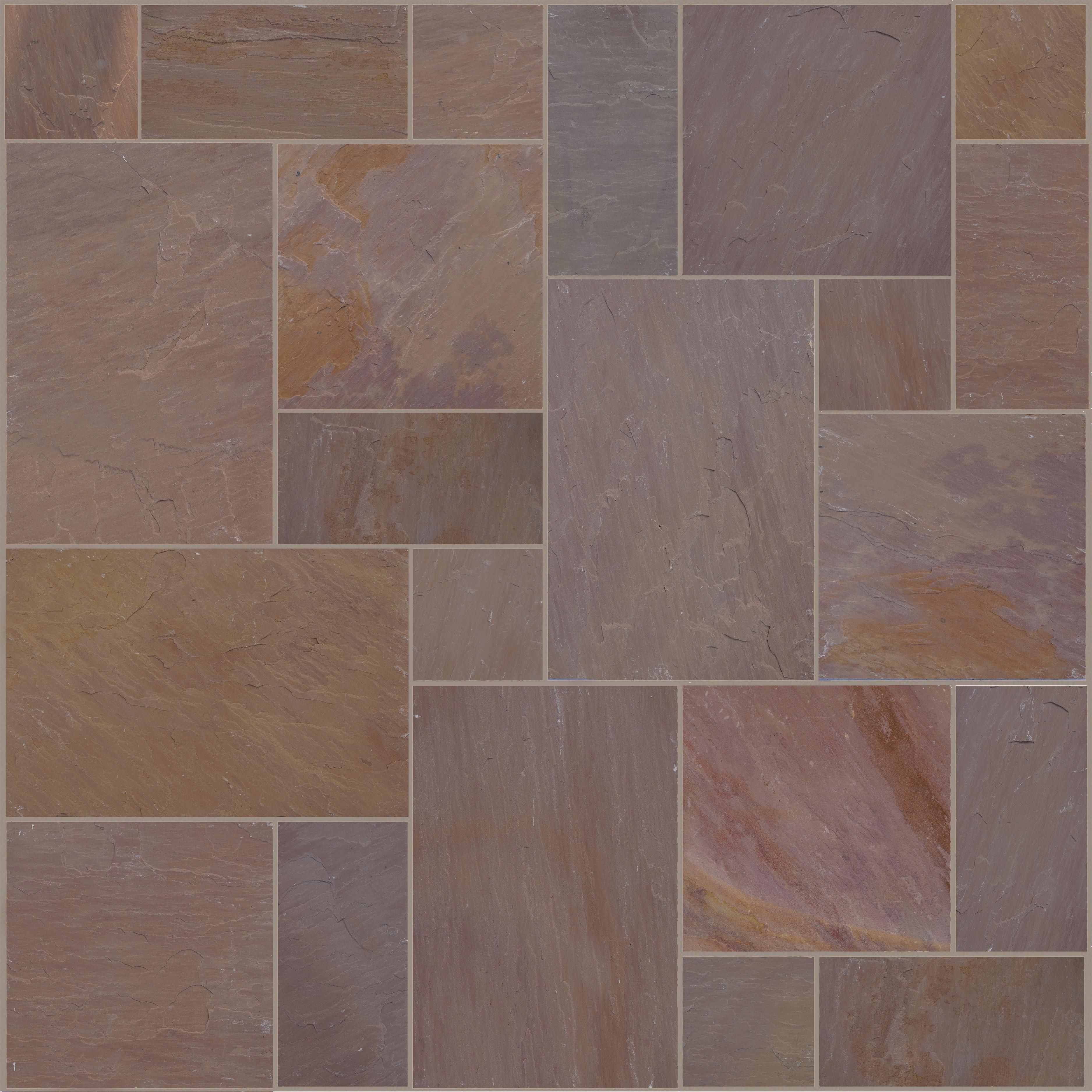 Indian Sandstone Calibrated - Modak Patio Pack |22mm| |15.25m²| - Image 1
