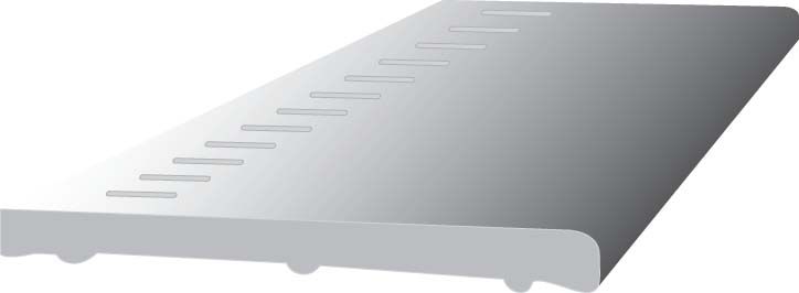 150MM Vented General Purpose Board White 5M Length KFV150 - Image 1