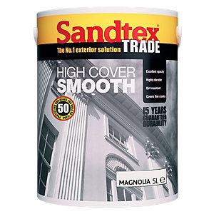 Sandtext Highcover Smooth Magnolia 5L - Image 1