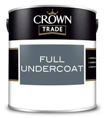 Crown Trade Undercoat Charcoal Grey 1L - Image 1