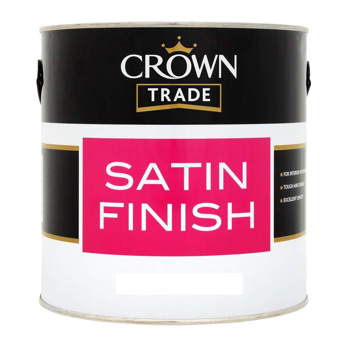 Crown Trade Satin Black 2.5L - Image 1