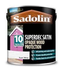 Sadolin Superdec Super White 2.5L - Image 1