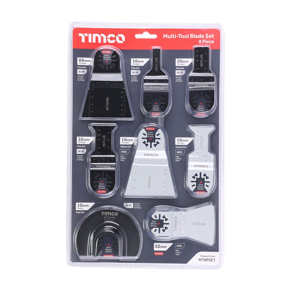 MTool Blade Set 8pcs - Image 1