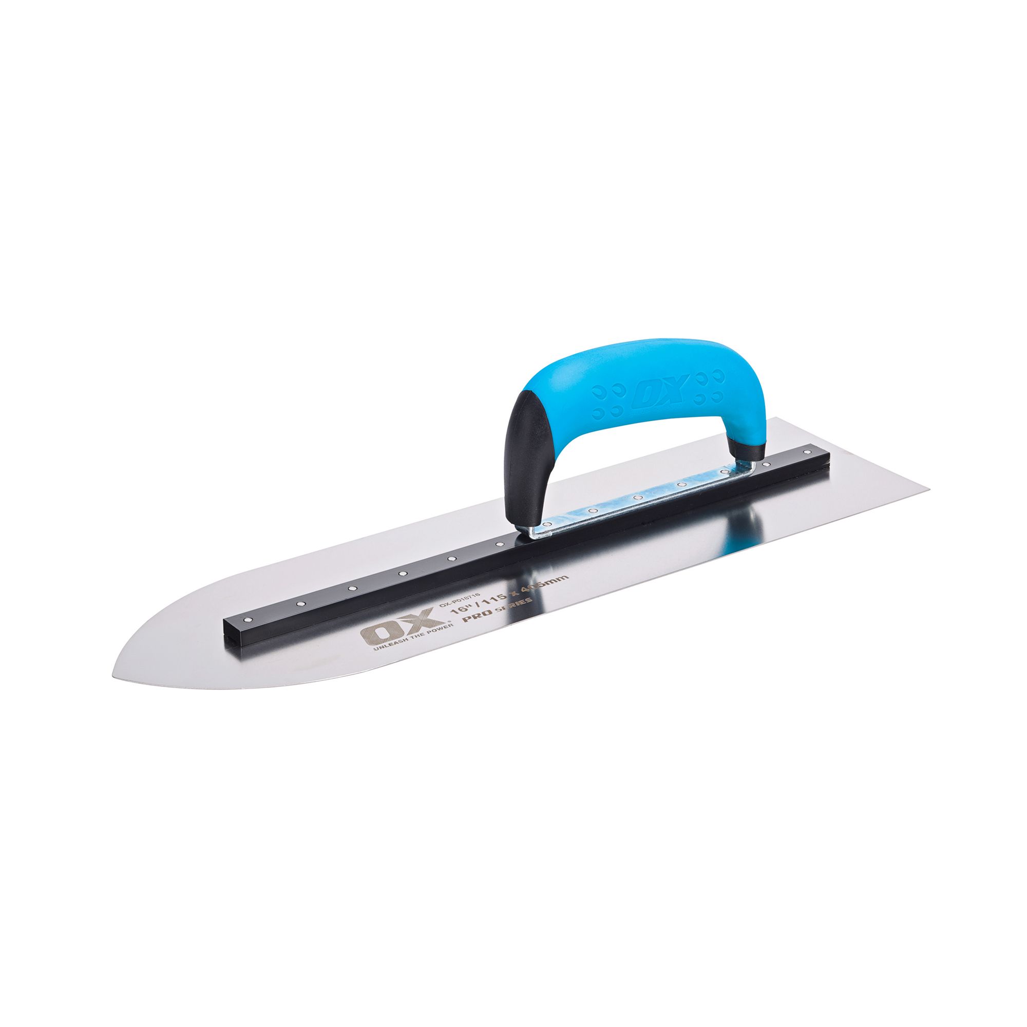 Ox Pro Pointed Flooring Trowel - 16" / 400mm - Image 1