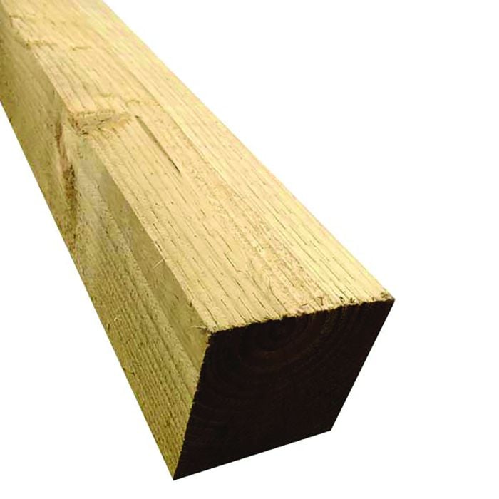 Timber Post Green (Fence) 75 X 75 X 2400mm - Image 1