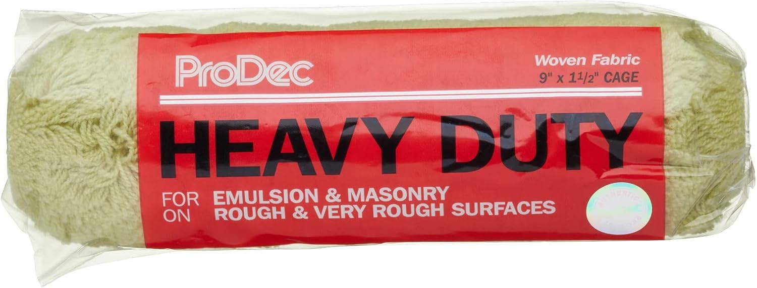 9" x 1.5" Heavy Duty Woven Roller - Image 1