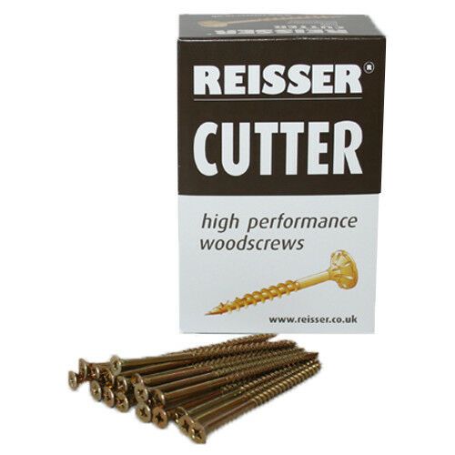 CSK POZI R2 Cutter Screw Yel 3.5X20 CP Box 200 - Image 1