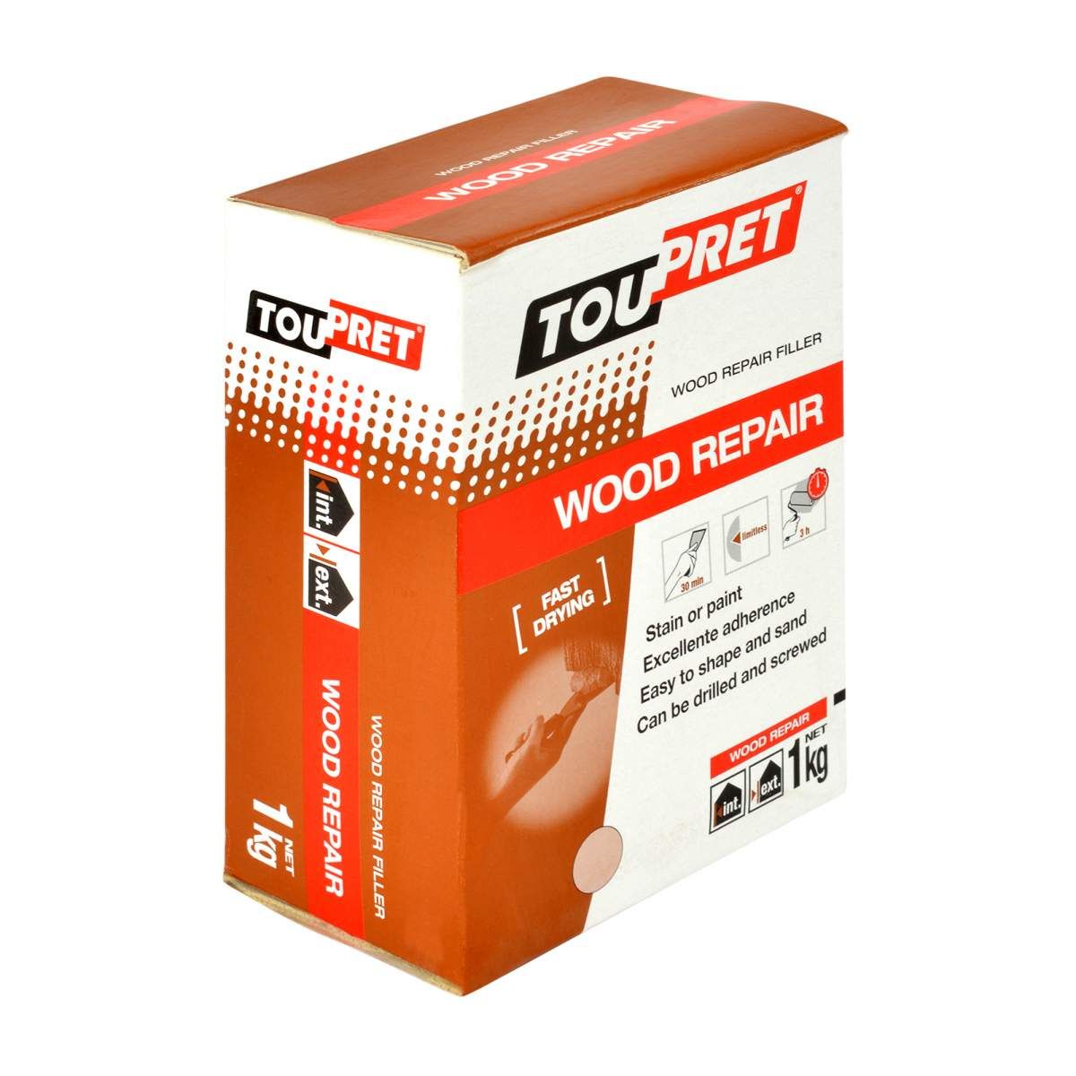 Toupret Wood Repair Fast Drying 1kg - Image 1