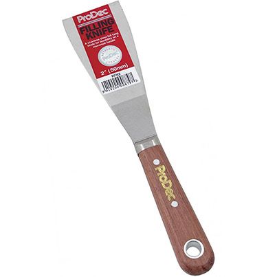 2" FLEXIBLE FILLING KNIFE ROSEWOOD HANDLE - Image 1
