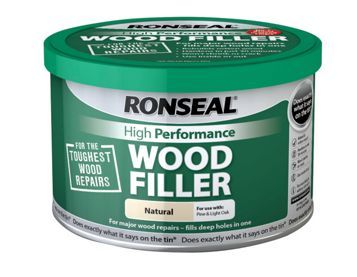 Ronseal High Performance Wood Filler - Natural 275g - Image 1
