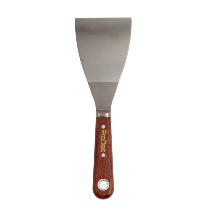 3" SCALE TANG PAINT SCRAPER ROSEWOOD HANDLE - Image 1