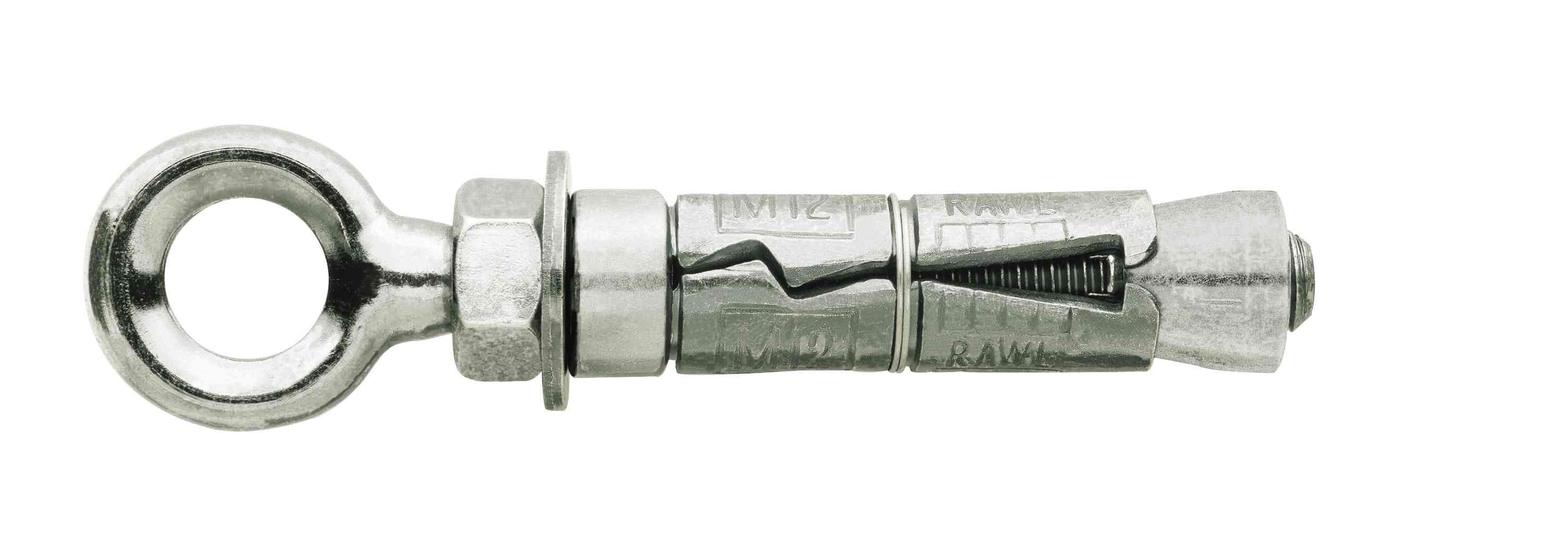Rawlplug Rawlbolt M8 x 14mm shield anchor Eyebolt (pk2) - Image 1