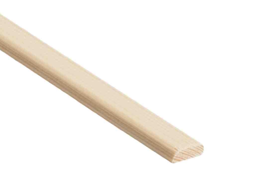 RTM844 LH D Moulding 6mm X 31mm X 2.4m - Image 1