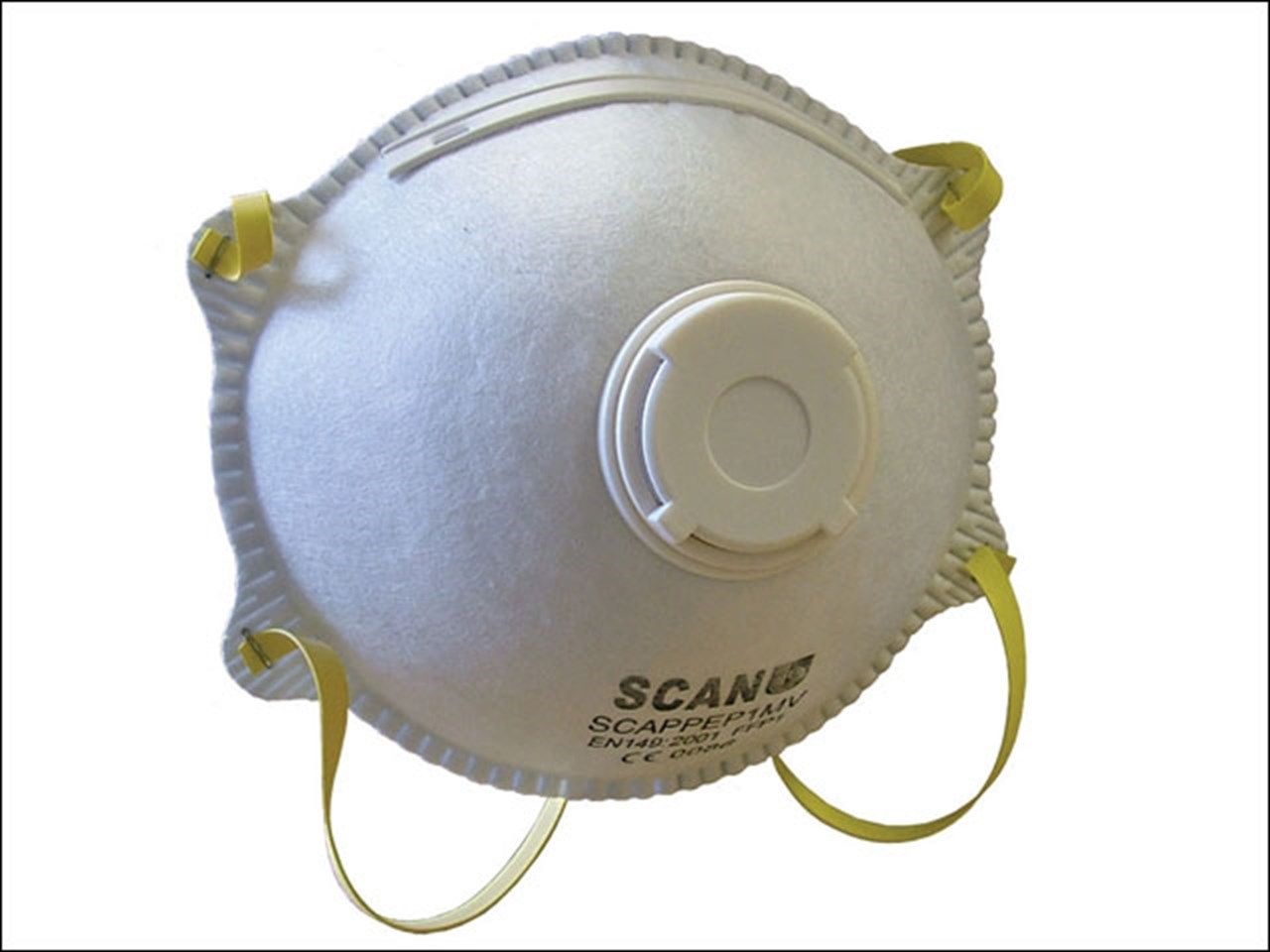 Scan Moulded Valved Disp Mask Ffp1 (3) Scappep1Mv - Image 1