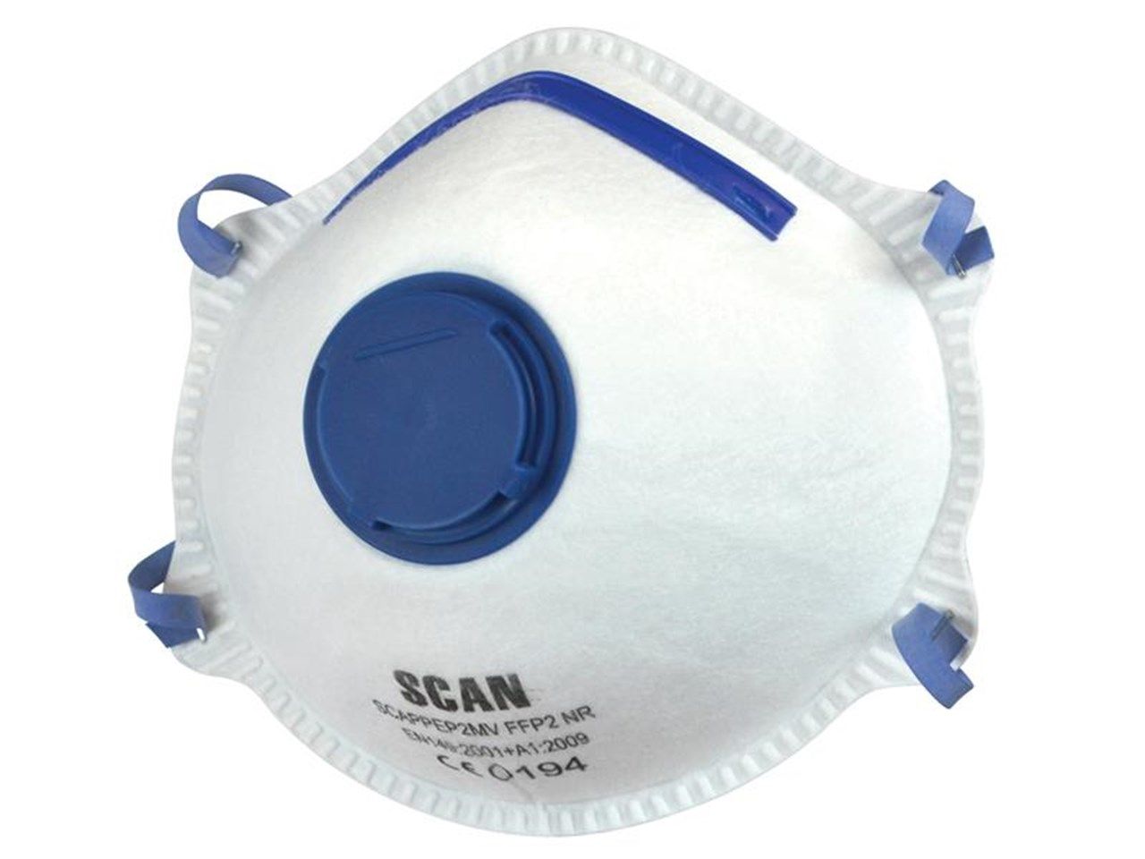 Scan Moulded Valved Disp Mask Ffp2 (3) Scappep2Mv - Image 1