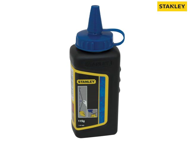 STANLEY CHALK REFILL 115G BLUE 1-47-403 - Image 1