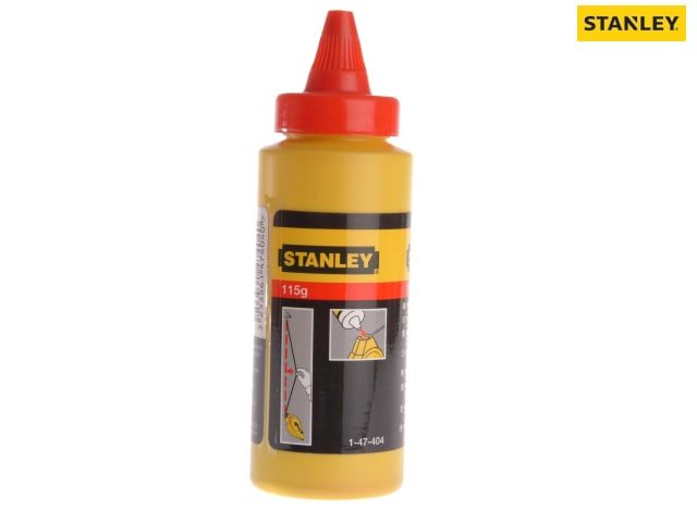 STANLEY CHALK REFILL 115G RED 1-47-404 - Image 1