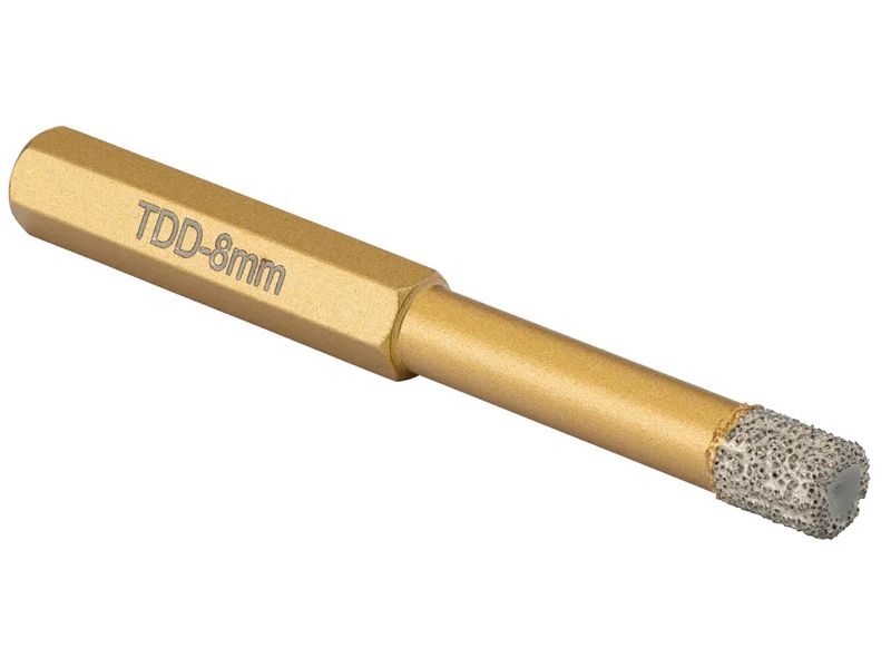 OX Trade Dry Diamond Tile Drill - 8mm - Image 1
