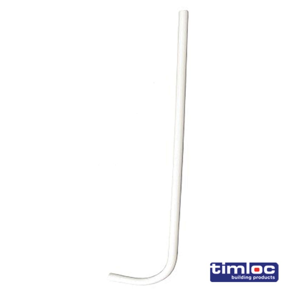 Hockey Stick White 1450mm Long EC1002 1450 X 38 X 32mm - Image 1