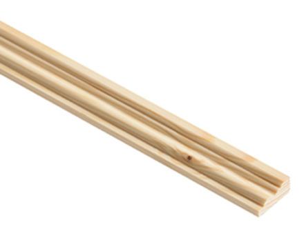 TM796 PEFC Barrel Moulding 34mm X 12mm X 2.4m - Image 1