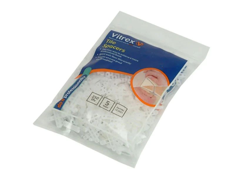 VITREX 102051 Floor Tile Spacers 5.00MM (250) - Image 1