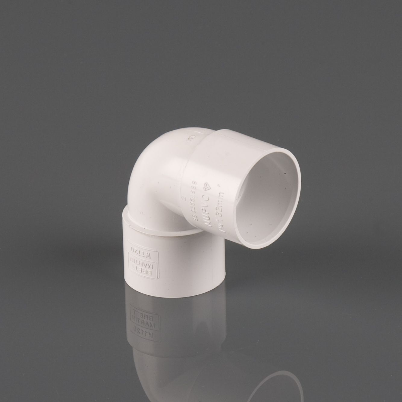 W2120WP - 40mm Knuckle Bend 90 Deg - Solvent Weld - Image 1
