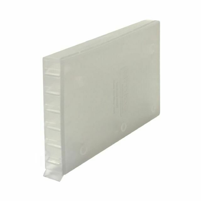 Cavity Wall Weep Vent 65 x 10 x 100mm - Clear - Image 1