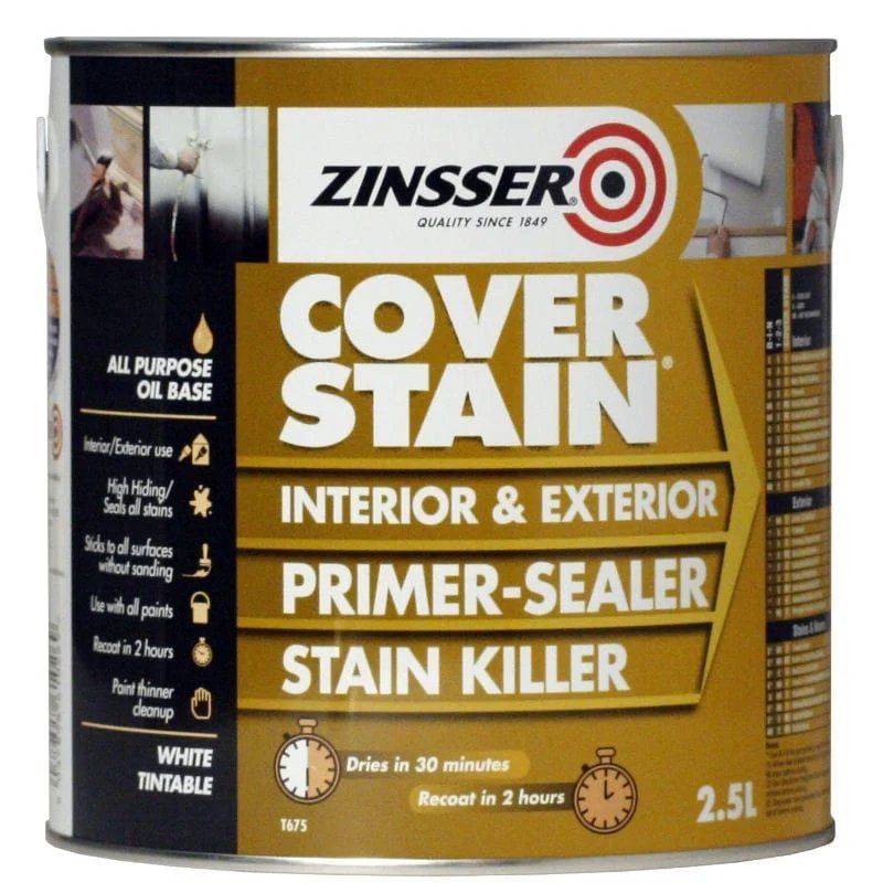 Zinsser Cover Stain 5lt - Image 1
