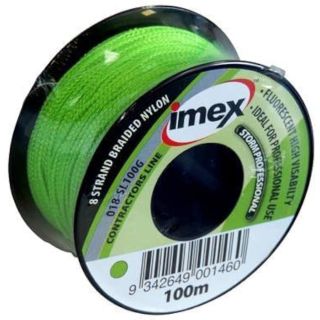 Imex 100m 8 Braid Green Stringline