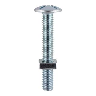 Roofing Bolts c/w Nuts 6 x 12 mm Bag 14