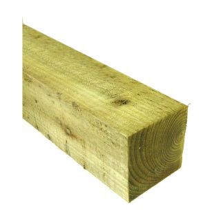 Timber Post Green (Fence) 100 X 100 X 3000mm