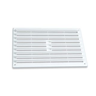 9 X 6 Louvre Grille White (1211W)