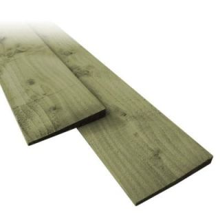 Feather Edge Treated Green 22 x 150 x 1800mm