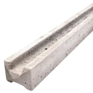 8' Concrete Slotted Fence Post - Intermediates