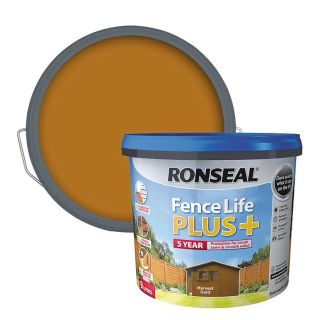 Ronseal Fencelife Plus - Harvest Gold 5L