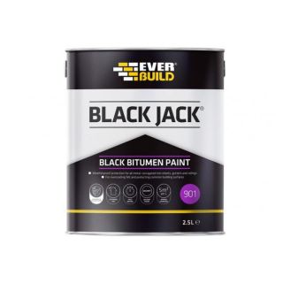 Sika 901 Black Bitumen Paint - 2.5L